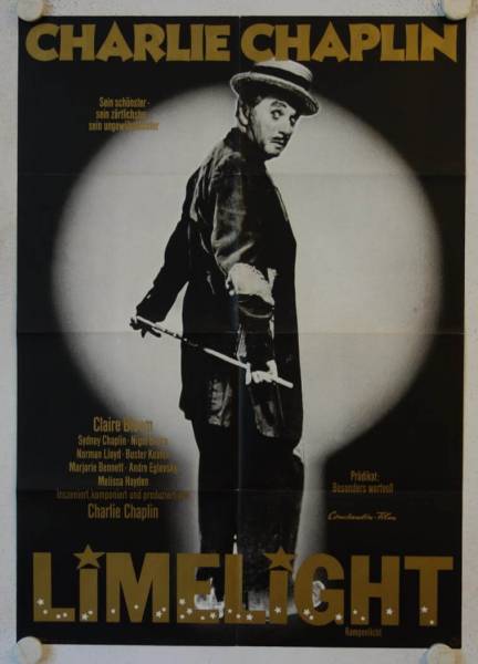 Limelight re-release german movie poster